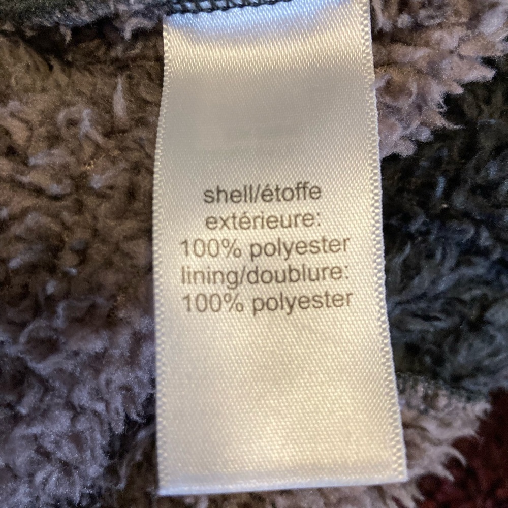 Fleece pull over sweater jacket by Maurices - Picture 11 of 11